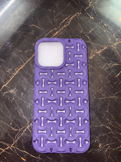 Luxury 3D Hollow Cut Case – Premium Protection Meets Bold Design For All Iphone Models