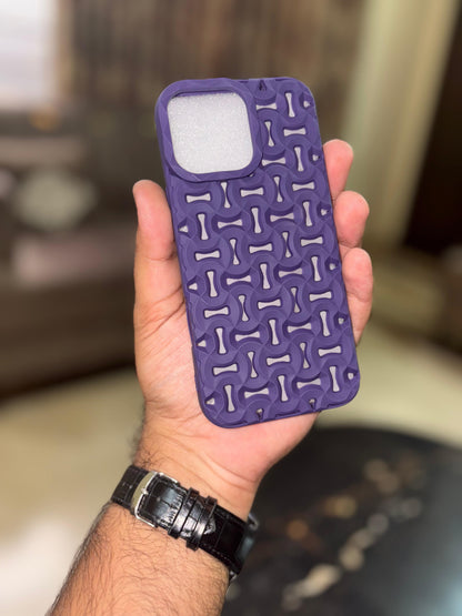 Luxury 3D Hollow Cut Case – Premium Protection Meets Bold Design For All Iphone Models