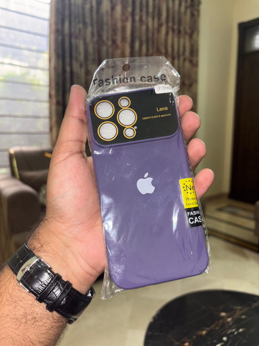 Premium Matte Silicone Lens Case