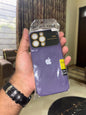 Premium Matte Silicone Lens Case