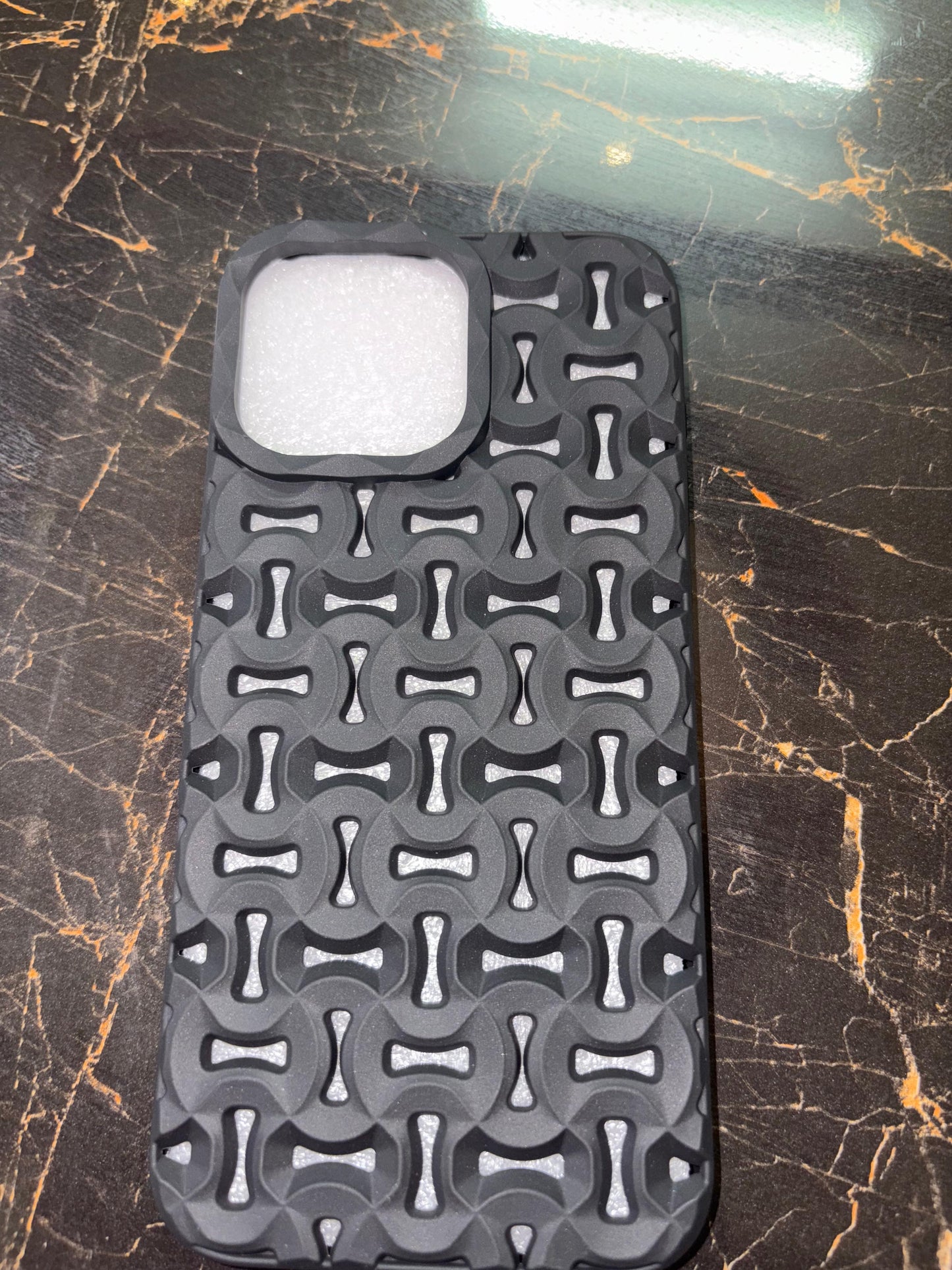 Luxury 3D Hollow Cut Case – Premium Protection Meets Bold Design For All Iphone Models